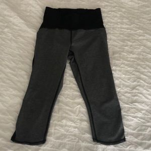 High waisted lululemon capri